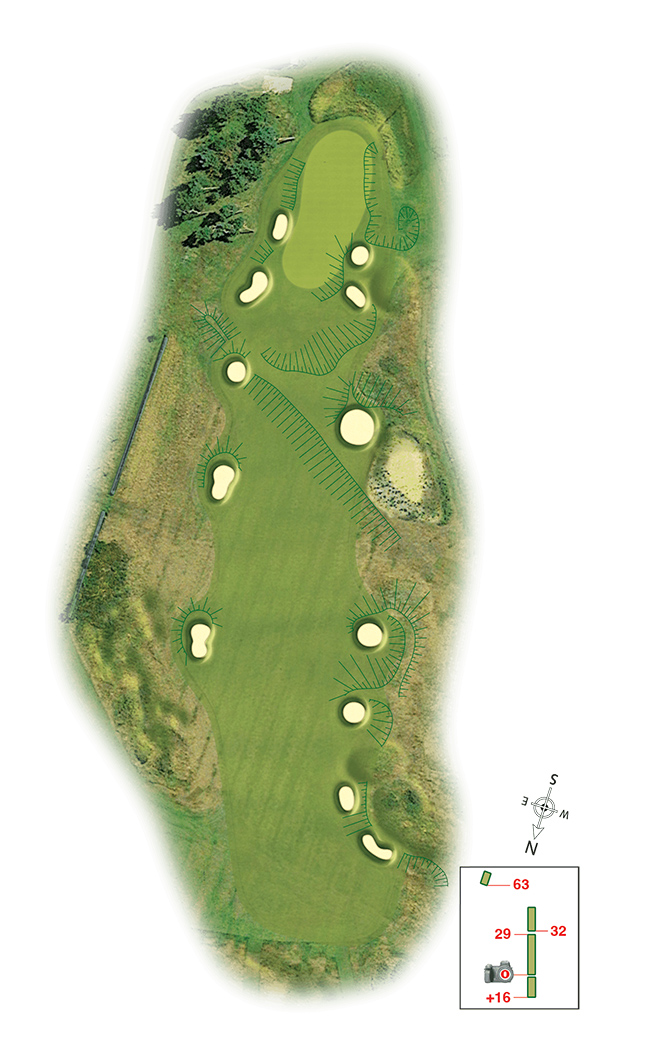 Hole 13 - Hole 13 Map