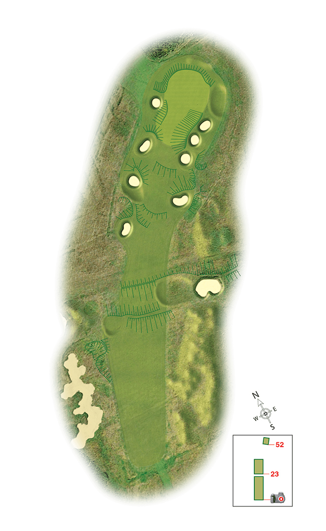 Hole 16 - Hole 16 Map