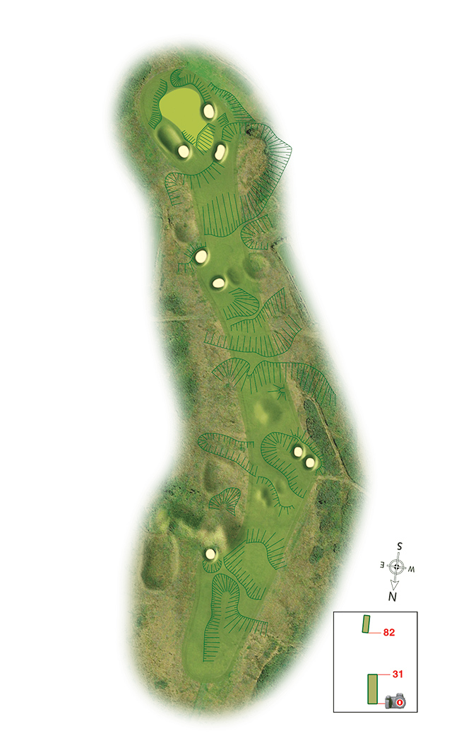 Hole 6 - Hole 6 Map